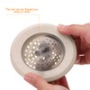 uxcell Silicone Kitchen Sink Strainer, 2Pcs Sink Drain Strainer Sink