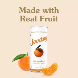 Sovány Sparkling Water, Tangerine, 12 fl - 12 Pack