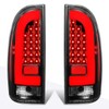 Compatible with Tacoma 05-15 Red 3D LED Tube Bar Tail
