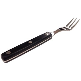 Black Plywood Pattern Steak Fork 10117