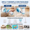 2PCS Bolsas de Compresión para Viaje con 22L, Bolsa de