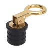 Snap Handle Drain Plug Rubber Brass Twist Design Long Lasting