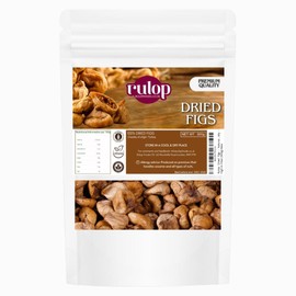 Rulop Dried Figs - Naturally Dried - Vegan - Turkish Variety - High in Fiber (500g)