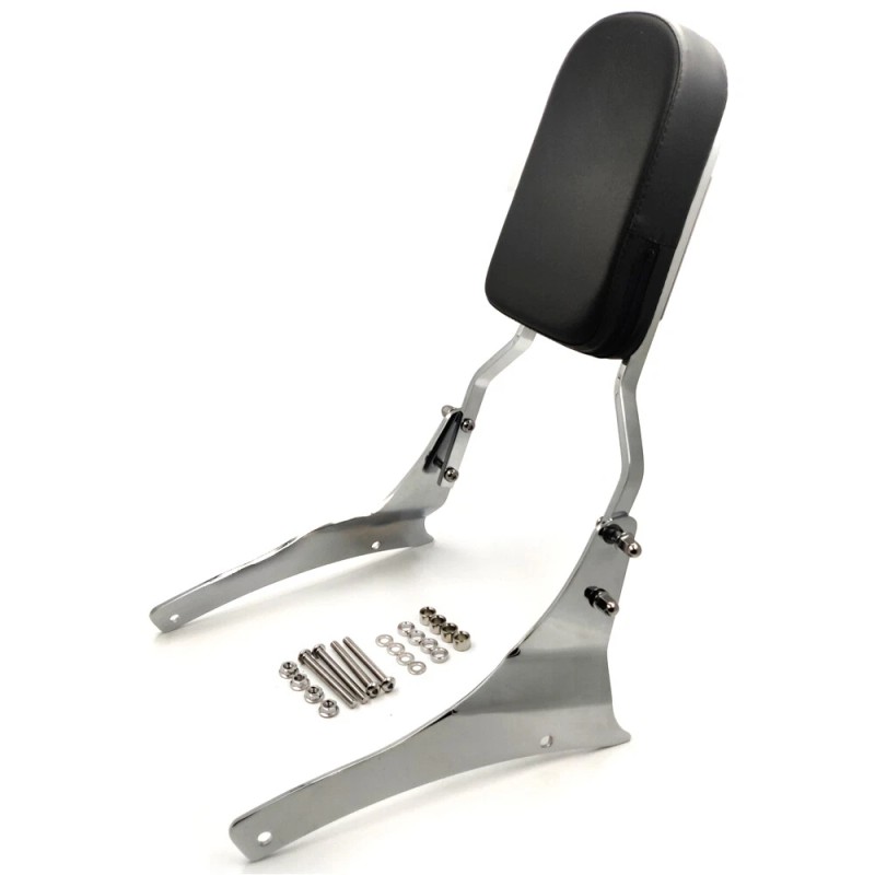 HONGK Flame Backrest Sissy Bar For 2005-2012 Suzuki Boulevard M50