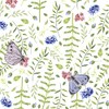 20 Napkins Butterflies Explore the Meadow Flowers Size Spring Summer