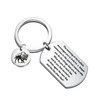 FAADBUK Buffalo Keychain Buffalo Lover Gift Inspirational Gift for Animal