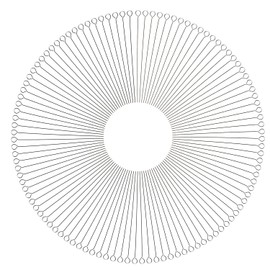 Hosifiy Pack of 300 Eyelet Pins for Jewellery Making, Stainless Steel Jewellery Eye Pins 0.98 Inches/25 mm Eyepins Splitter Jewellery Head Pins for DIY Crafts Earring Necklace