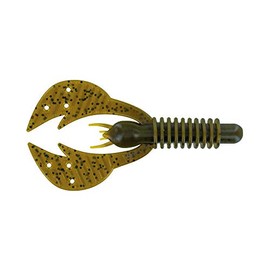 Big Bite Baits 375KMCRW-06 3.75" Kamikaze Craw Green Pumpkin