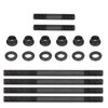 Heavy Duty Cylinder Head Studs Nuts Kit Steel Fit for