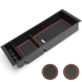 CreekT Central Control armrest Box Storage Box for Ford F150