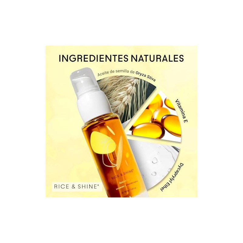 RICE & SHINE | Aceite de Germen de Arroz -