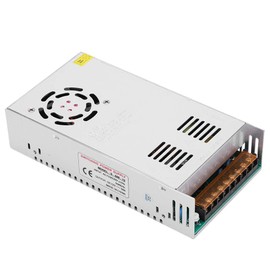 Fuente de Alimentación de Interruptor, Adaptador de Controlador de Barra de Luz de Pantalla LED de Aleación de Aluminio DC12V(S-600-12（12V/50A/600W）AC110/220V±15%)