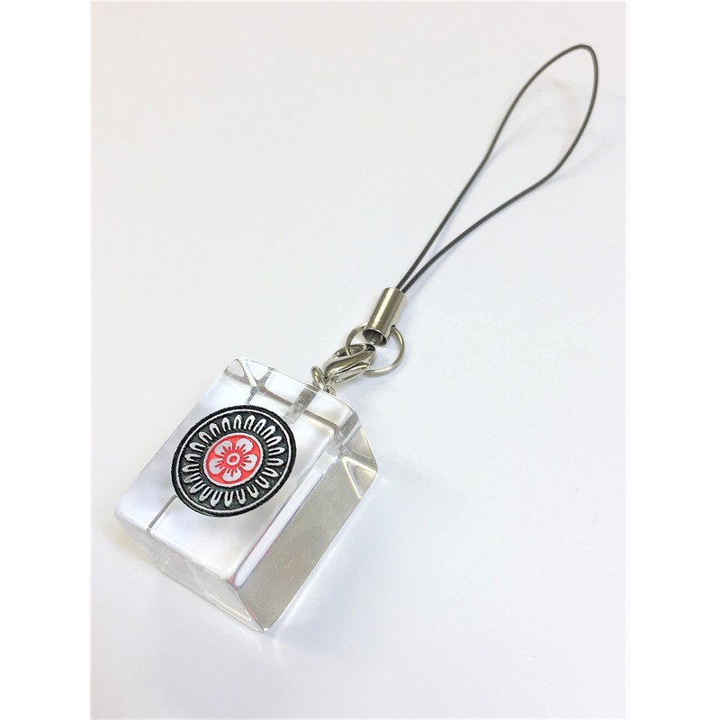 Clear Mahjong Pie (Large) Strap Epin
