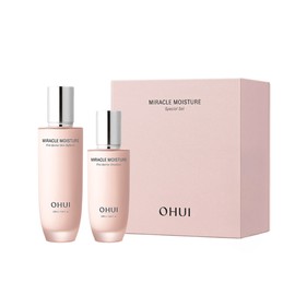 Ohui O HUI Miracle Moisture Pink Barrier Skin Softener 150ml + Emulsion 100ml Moisture Barrier Skin Softener 150ml + Emulsion 100ml / 오휘 미라클 모이스처 핑크 베리어 스킨 소프너 150ml+에멀전 100ml 보습장벽 스킨 소프너 150ml+에멀전 100ml
