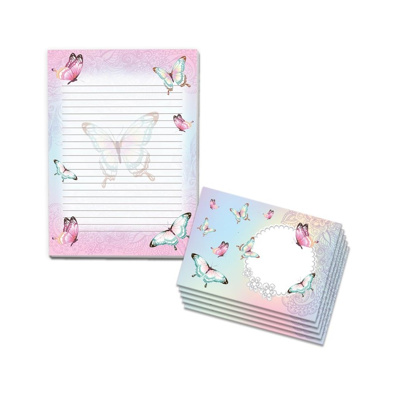 Writing Paper Set A5 Letter Pad with Envelope for Girls