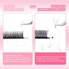 5D W Shape Eyelash Extension Natural Soft Volume 0.07mm C