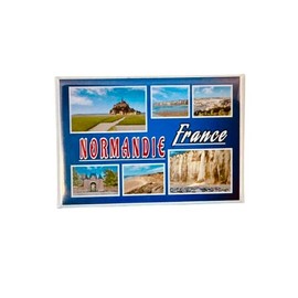Normandy France, Normandy Magnet, Normandy France Fridge Magnet, Normandy Souvenir, Normandy Gift Items, Normandy Decoration, Normandy Travel Keepsake