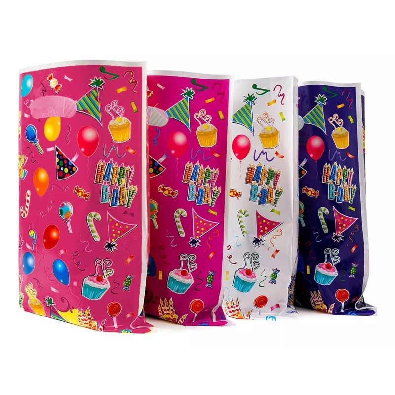 Lecute 120 Bolsas Dulces Aguinaldo Bolo Cumpleaños Fiesta Dulceros