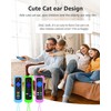 3Pcs Remote Cover for Roku with Cat Ears Design, Silicone