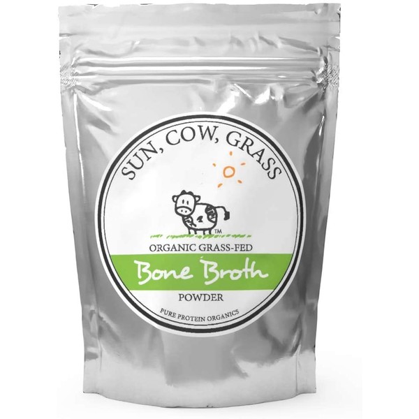 Bone Broth Gelatin Powder - Gelling Type - Pure Protein Organics 100g
