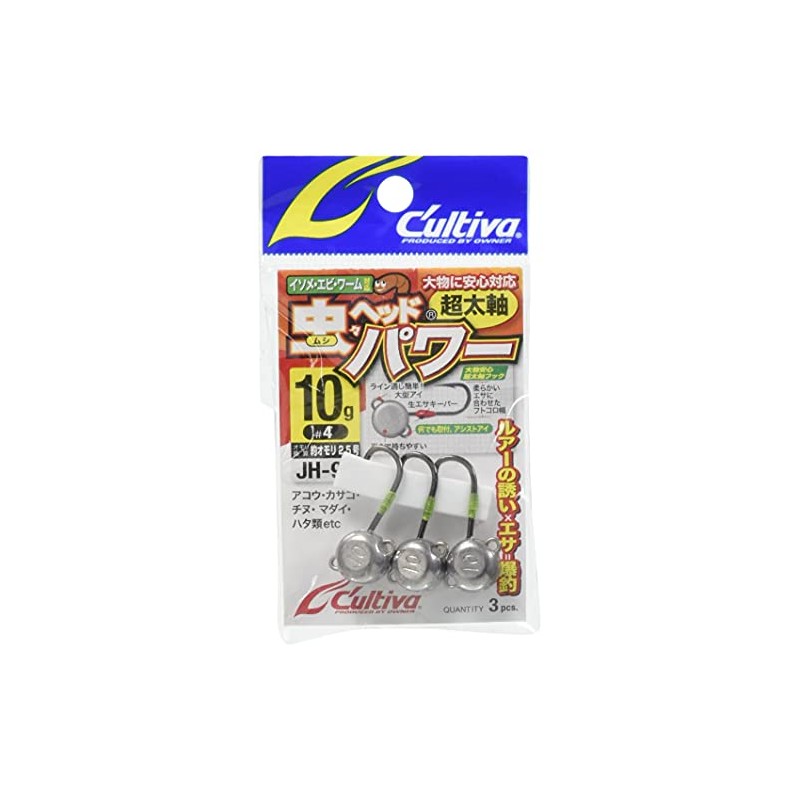 Owner JH-90 Insect Head Power No. 11719, 0.4 oz (10