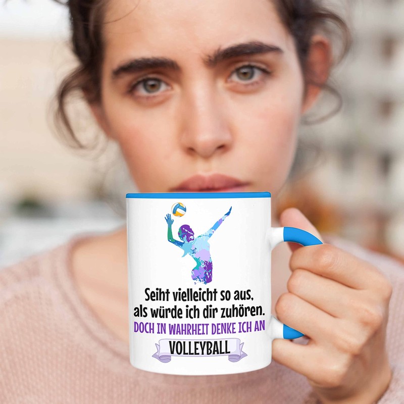 Trendation - Volleyball Gift Cup Coach Men Girls Coffee Accessories