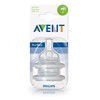 Avent Classic Nipple - Slow Flow - 2 Pk