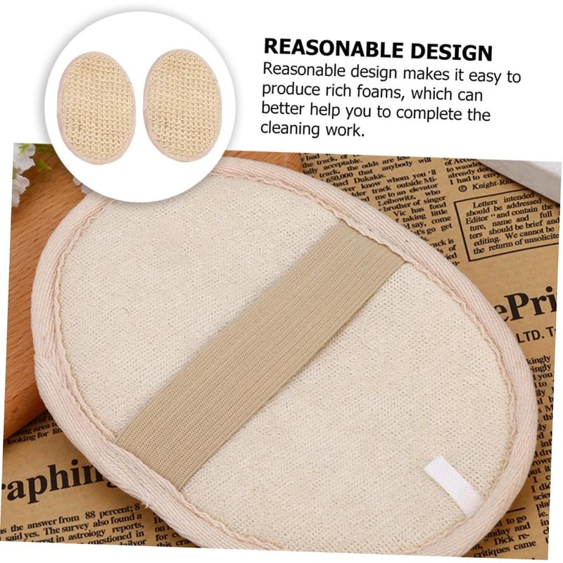 Esponja exfoliante de lufa 6 piezas – NIYANGLE