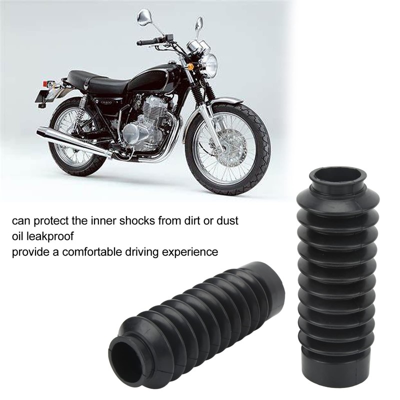 Motorcycle Front Fork Boots Motorcycle Front Fork Cover Rubber Shock