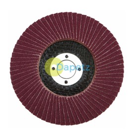 Dapetz ® Flap Discs 115mm 120 Grit Grinding Discs 4.5" Aluminum Oxide 1 Piece Grinding and Sanding Discs for Angle Grinder Metal Wood and Stainless Steel