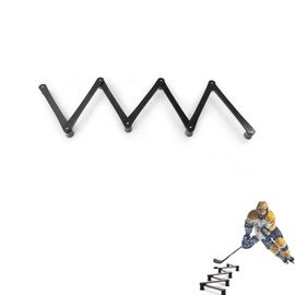 Fenduoer Ice Hockey Training Stick Handling Tool - Lightweight, Portable, Adjustable, for Puck Control, Reaction Time and Coordination (7 Section)