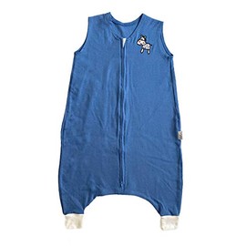 Yorni, Zebra, Mevsimlik, Ribana%100 Pamuk, Bebek Çocuk Ayaklı Uyku Tulumu (3-6yaş)