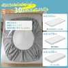 Vallein Full Waterproof Fitted Sheet, Waterproof Sides, Adult Bedwetting, Elderly/Nursery,