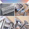simpletome Stainless Steel Kitchen Roll Holder Paper Towel Holder Kitchen