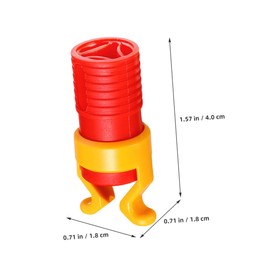 SEWACC 6pcs Screw Holder Clamp Tool Woodworking Screw Gripper Sleeve Durable Plastic Design Essential for DIY Professional Use