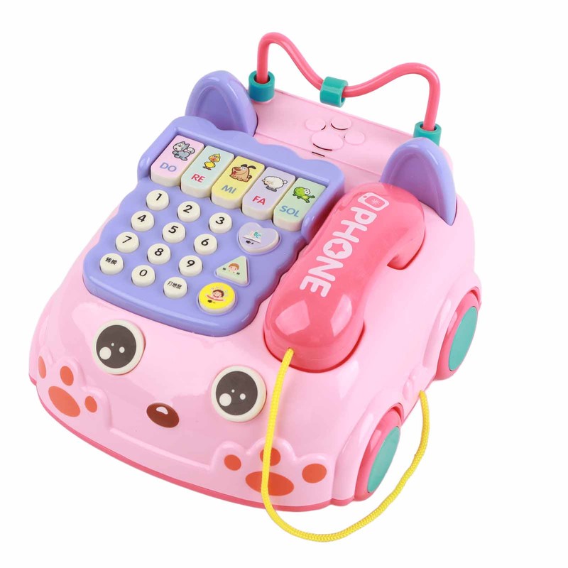 Toy Telephone Ordinary Battery Medium Telephone Simulation Educational Baby Telephone