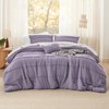 Bedsure Purple King Size Comforter Set - 4 Pieces Pinch