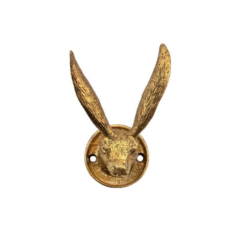 Sass and Belle Gold Rabbit Ears Hook