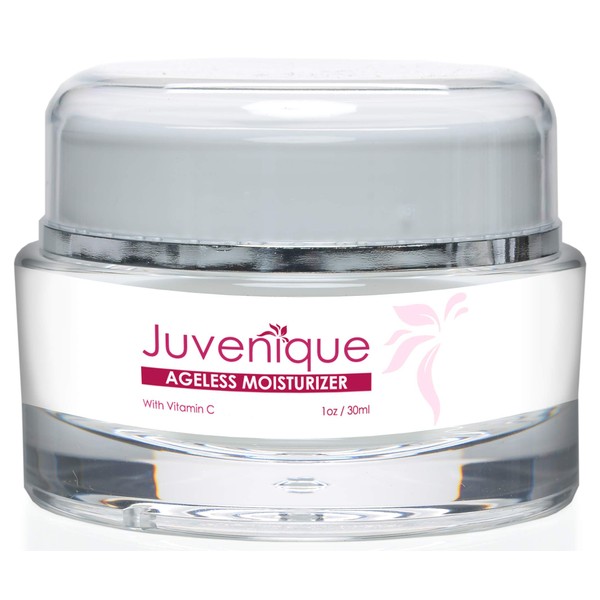 Juvenique Ageless Moisturizer-Ageless Moisturizer-Helps to Support Facial Hydration- With Argireline and Vitamin C 1oz