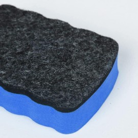 Parence - Magnetic Sponge for Whiteboard - Brush for Dry or Wet Cleaning of Your Board - Magnetic, Whiteboard and Board, 11x5.7x2.2cm - Random Colour