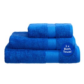 Linens Limited Turkish Cotton Bath Towels, Large Bath Sheet for Shower, Beach and More, Soft and Luxurious, Super Absorbent, Machine Washable (Royal Blue)