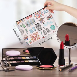 WCGXKO Respiratory Therapist Gift RT Respiratory Therapy Zipper Pouch Makeup Bag (B-RT CA)