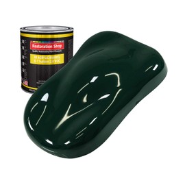 Restoration Shop - British Racing Green Acrylic Enamel Auto Paint - Quart Paint Color Only - Professional Single Stage High Gloss Automotive, Car, Truck, Equipment Coating, 2.8 VOC