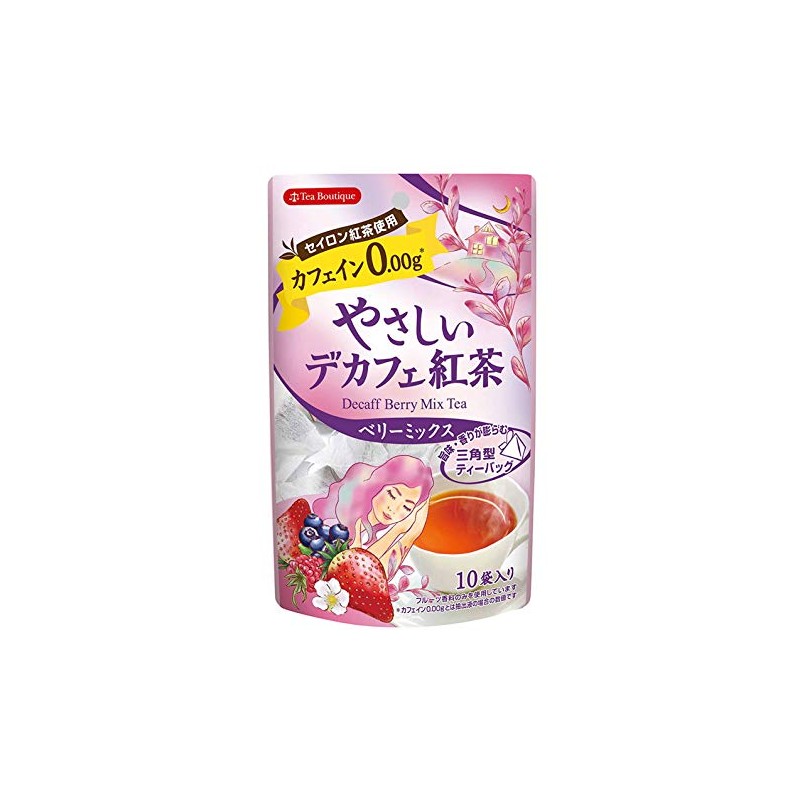 Japan Green Tea Center Gentle Decafe Tea Berry Mix 10