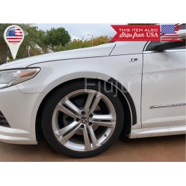 SDeelCase 2 Pcs Carbon Flixable Fender Flare Wheel Wall Panel Protector Fit Hyundai Kia