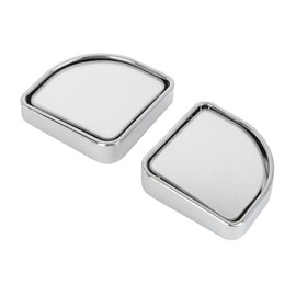 RVtiooy 2pcs Car Blind Spot Mirrors Rearview Fan Shaped Convex Wide Angle Stick on -(Plastic),Ships from USA