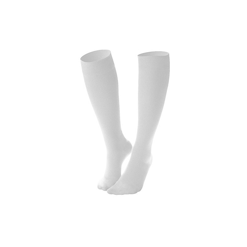 Dr. Comfort Women's Micro Nylon Graduated Compression Knee-High Sock, 10-15
