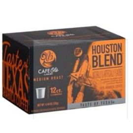 HEB H‑E‑B Cafe Ole Houston Blend Taste of Texas Medium Roast Single Serve Coffee Cup