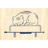 Beverly Stamp TSW-117 Signboard Cat Stamp