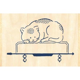 Beverly Stamp TSW-117 Signboard Cat Stamp